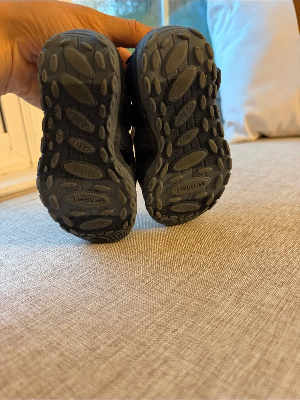 Merrell Navy and Orange hydro trekker